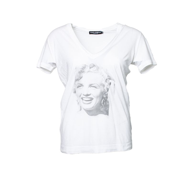 Dolce & Gabbana T-Shirt With Marilyn Monroe Print